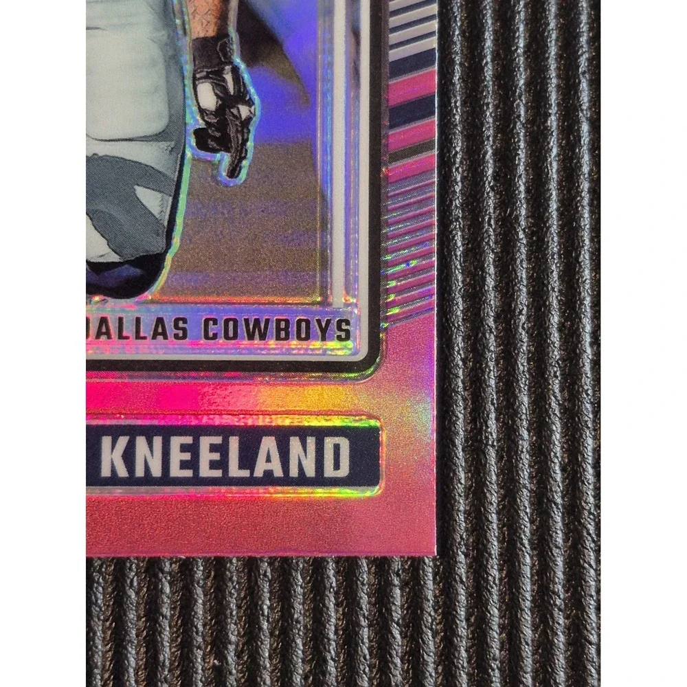 2024 Panini Donruss Optic - Rated Rookie Marshawn Kneeland #274 Pink Prizm (RC)